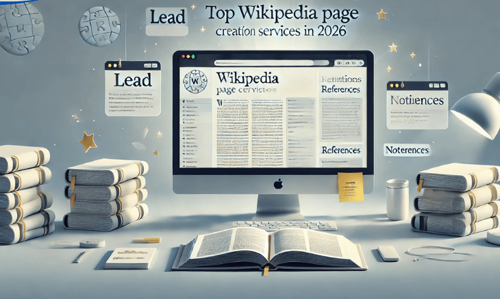 Wikipedia page creation companies